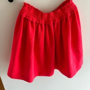 Kate spade pink stretch waist mini skirt